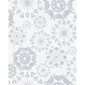 Gift Wrap (24"x100') GLITTERING SNOWFLAKES